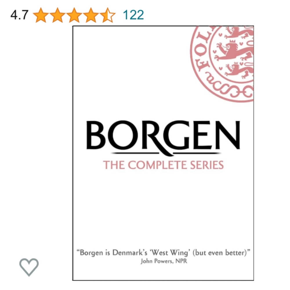 Borgen the Complete Series New Sealed Seasons 1, 2, 3
